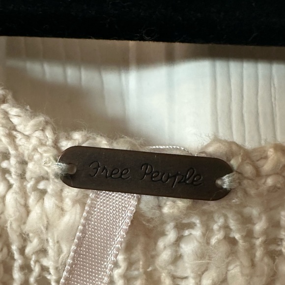 Free People Crochet Knit Pullover Sweater - Picture 8 of 8